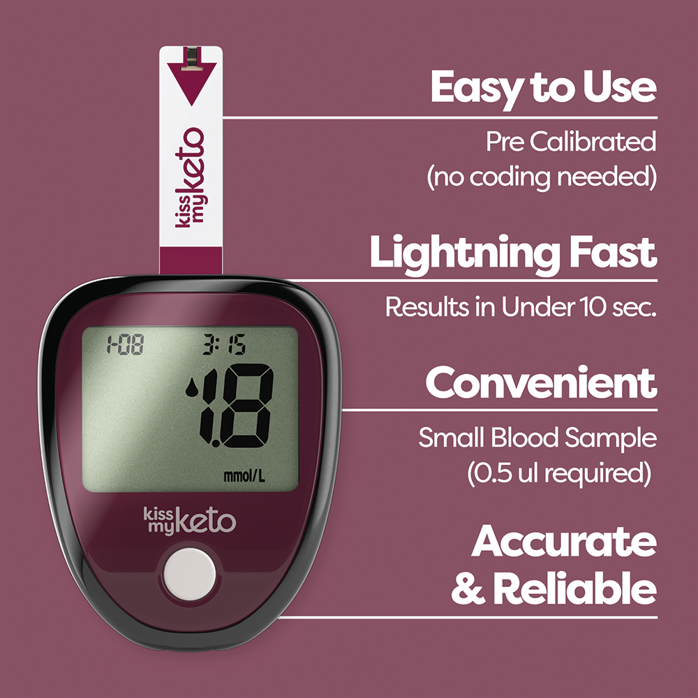 ketone blood meter key features